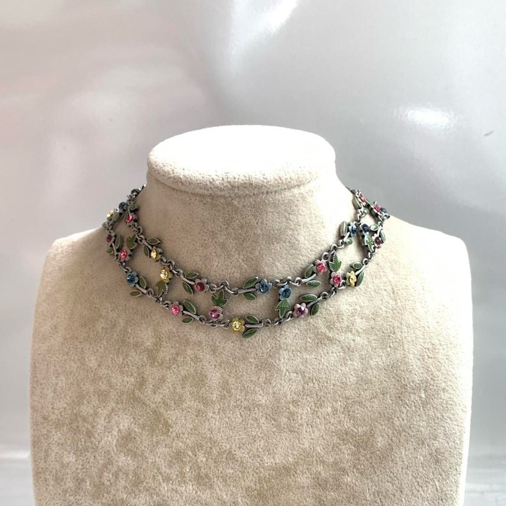 VCLM Enamel flower Choker y2k fairycore - Picture 8 of 8